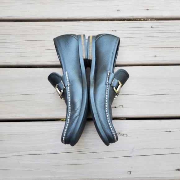 Allen Edmonds Firenze Black Leather Italian‎ Moc Toe Horsebit Vamp Saddle Loafer main image 7